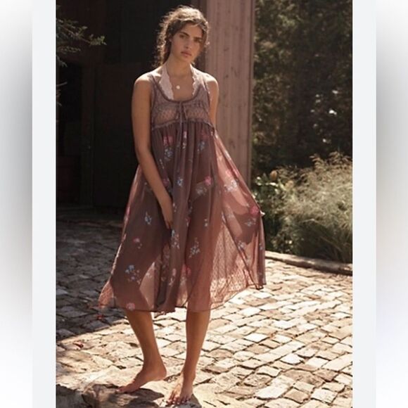 Free People Making Moves Midi dress xs, nwt - Picture 1 of 8